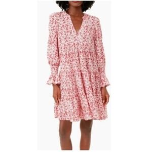 Pomander Place Scarlet Ditzy Floral Kenzo Dress Size Small